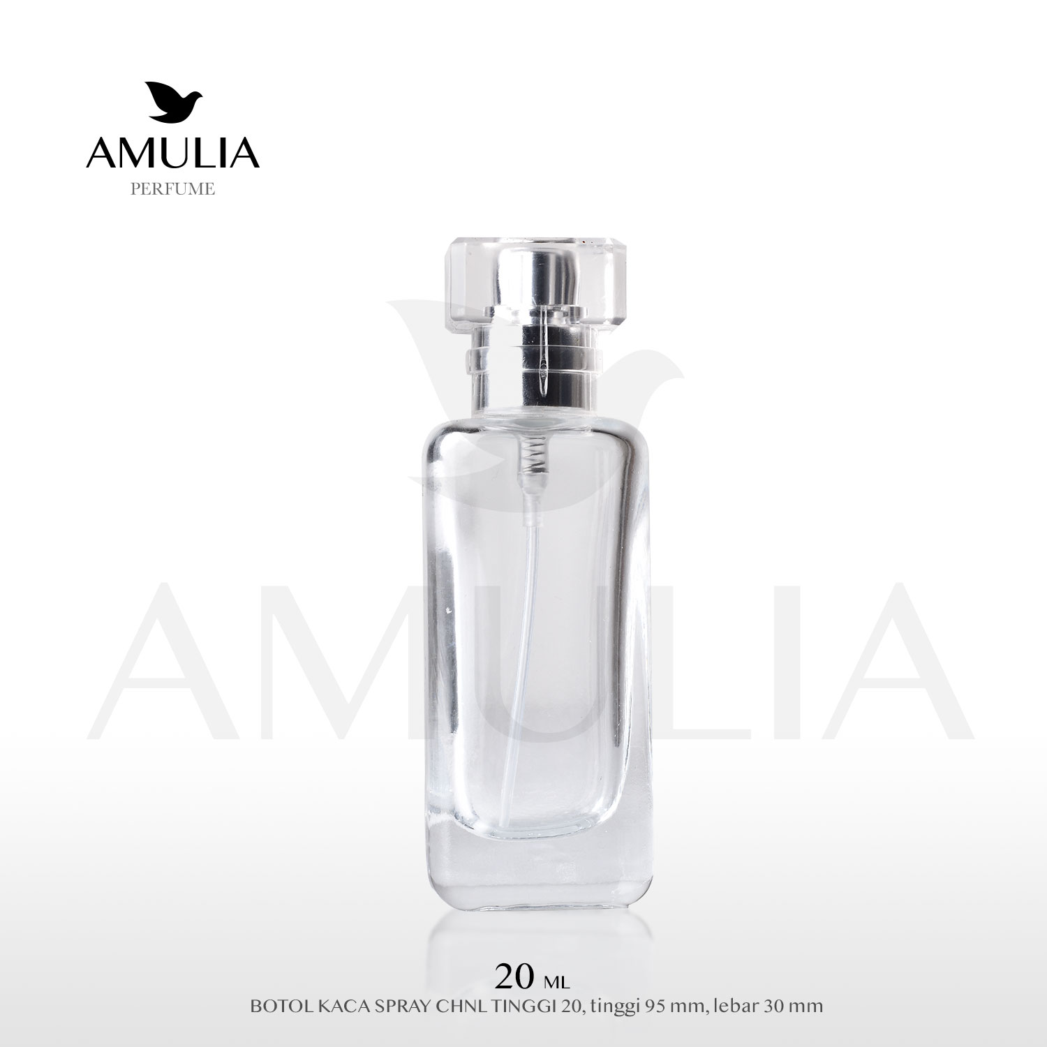 botol parfum chanel tinggi 20ml