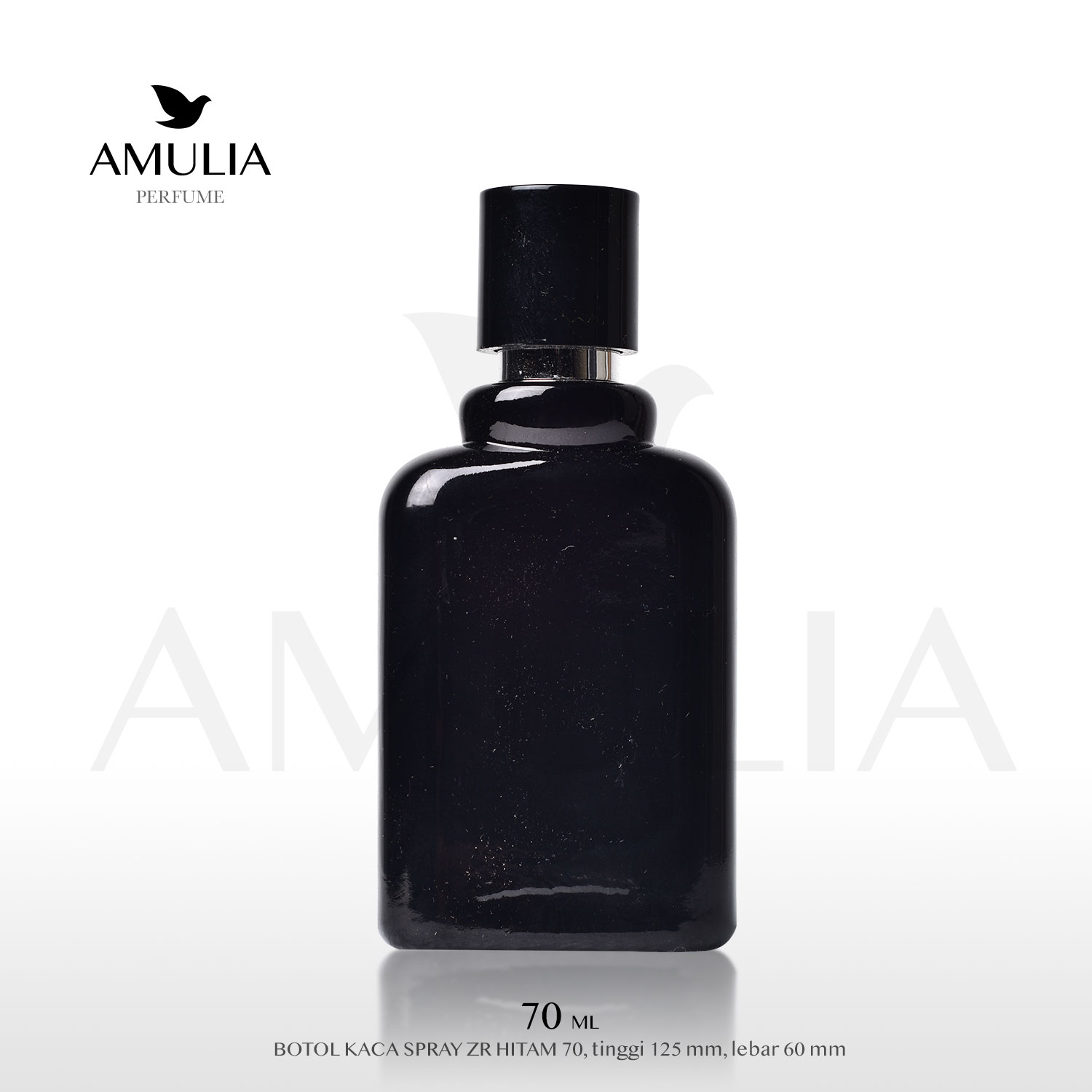 botol parfum zara hitam 70ml