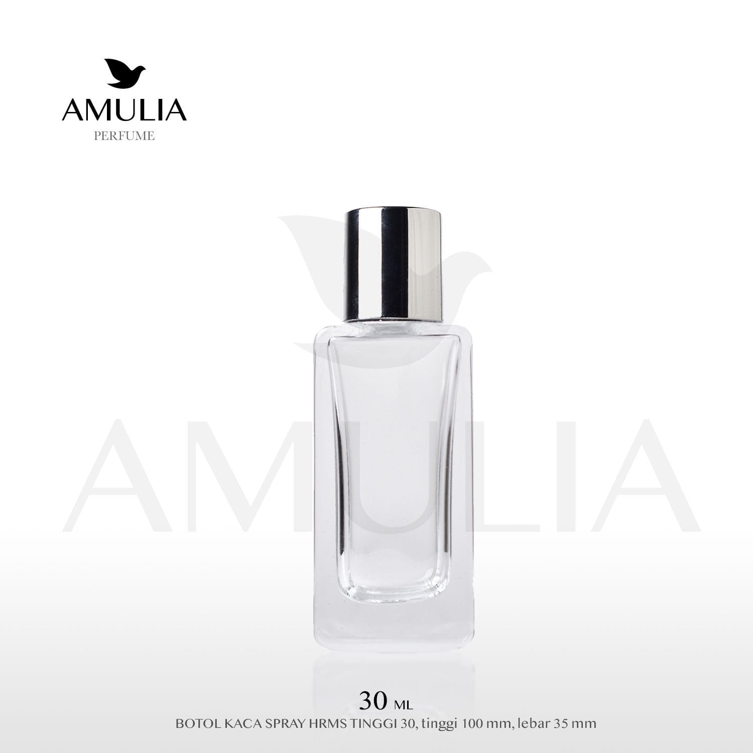 botol parfum hermes tinggi 30ml