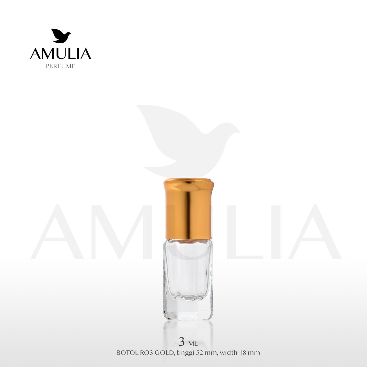 botol roll on 3ml emas