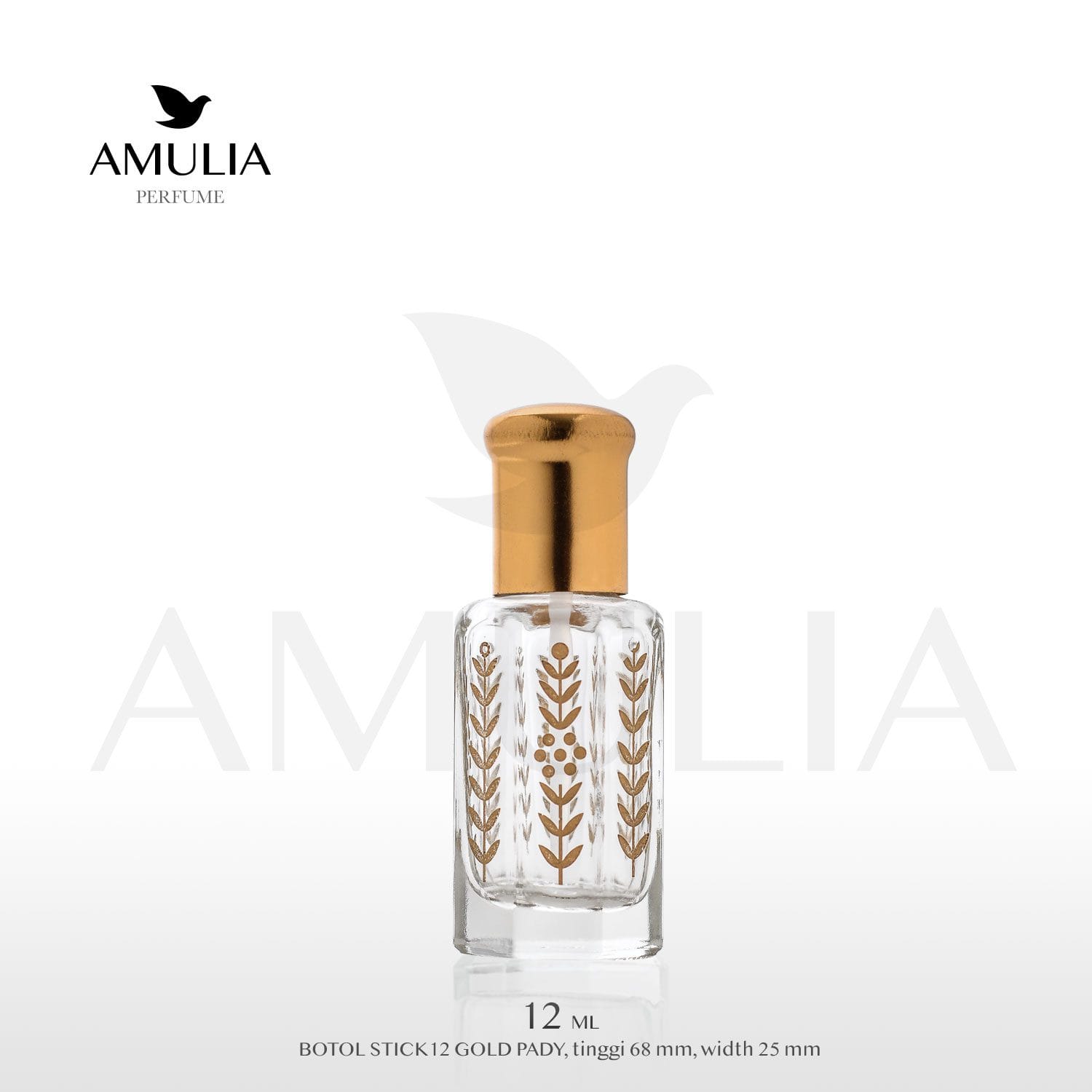 botol stick 12ml gold pady