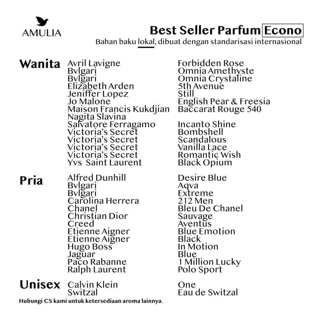 best seller aroma mark loan parfum econo