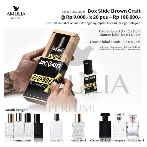 paket box parfum merek sendiri hermes
