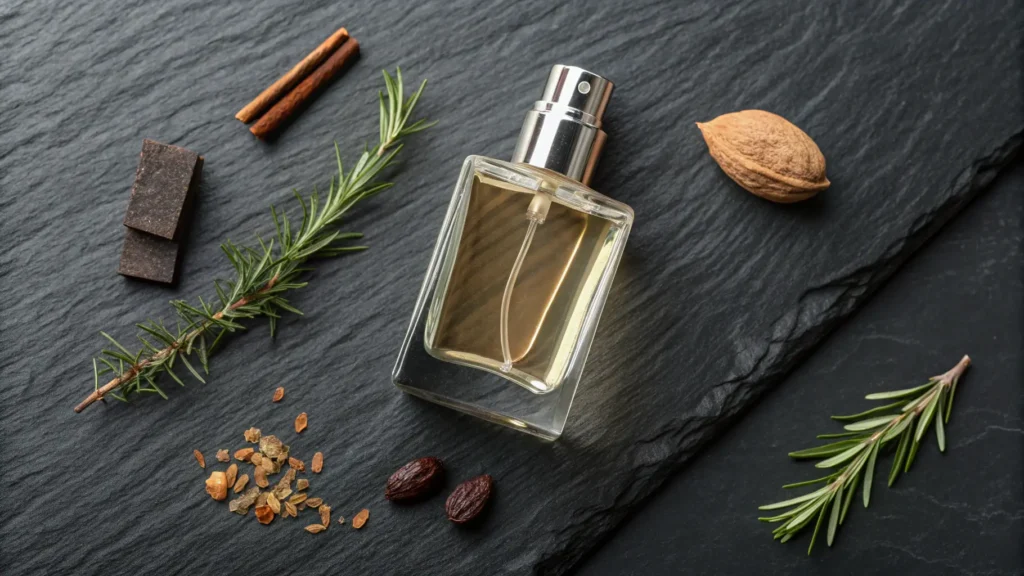 Bahan-bahan premium parfum aroma Baccarat.